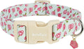 Dog Collar for Medium Dogs, Spring &Summer Theme Blue Medium Dog Collars by Unknown