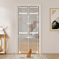 unipaws 86" High Extra Tall Cat Gate, Auto Closing and No Drilling Safety Gate by unipaws