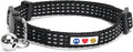 Pawtitas Reflective Black Cat Collar by Pawtitas