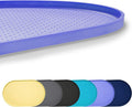 100% Waterproof 1.0" Raised Edge BPA Free Silicone Dog Food Mat, Pet Cat by Yacee