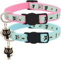 2 Pack Glow in The Dark Cat Collar by Barleygoo