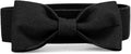 Segarty Bow Ties for Dogs Neck Girth 10.2-14.2in, Adjustable Black Bowtie by Segarty