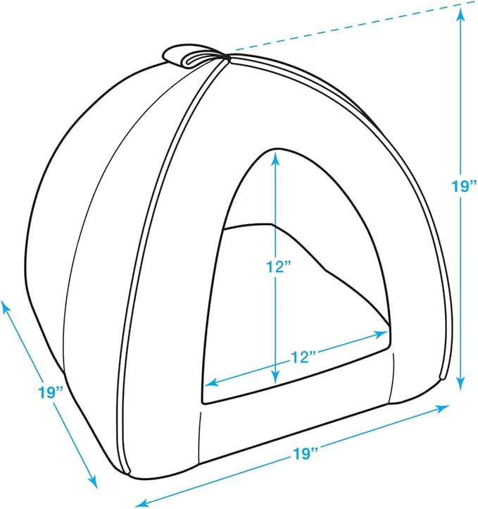 Best Pet Supplies Dog House Bed Crate Mat Tent Indoor Round Soft Plush - Image 5