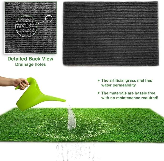 ALTRUISTIC Artificial Grass 5FTX71FT, Realistic Fake Grass Deluxe Turf - Image 5