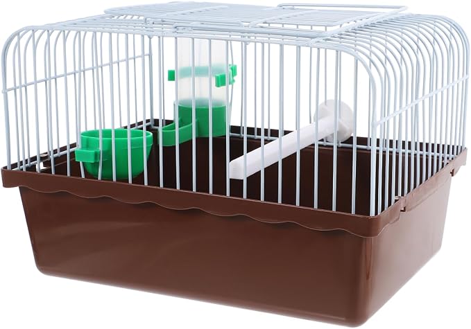 BESPORTBLE Portable Bird Cage for Lovebirds Spacious Travel Carrier by BESPORTBLE