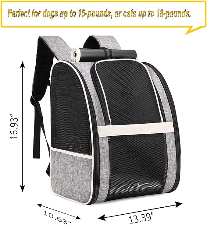 Texsens Pet Carrier Backpack - Image 2