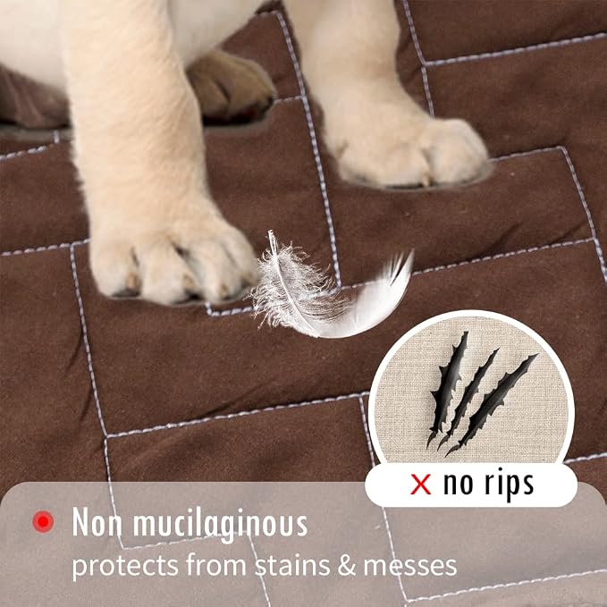 fuguitex Waterproof Dog Bed Cover Couch Cover - Image 3