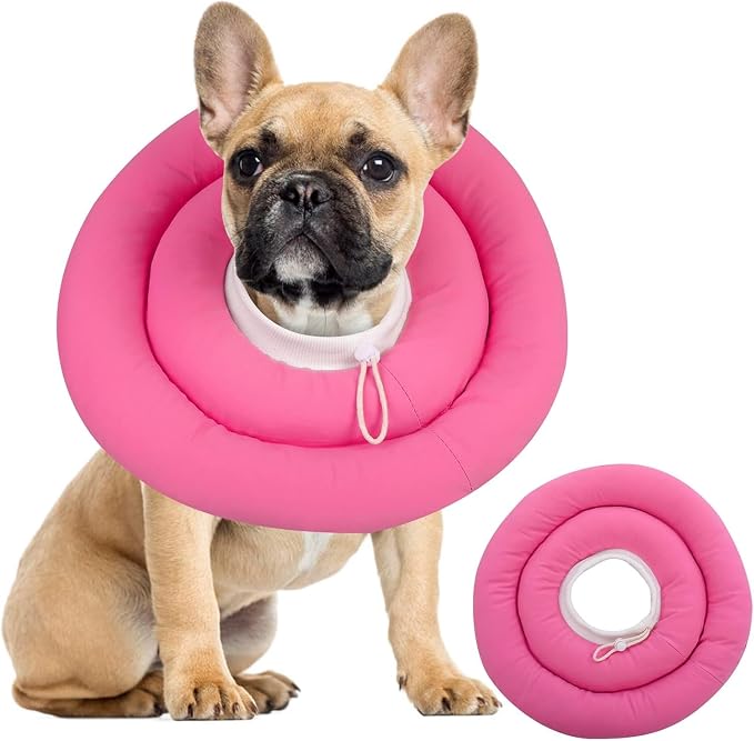 IDOMIK Dog Recovery Collar, Waterproof Soft Dog Cone After Surgery, Comfy by IDOMIK