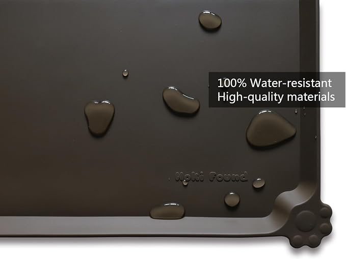 Hoki Found Large Silicone Pet Food Mats Tray - Image 3