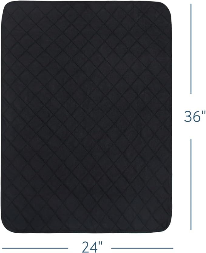 2 Pack Washable Incontinence Bed Pads, Reusable Underpads - Image 5