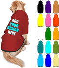 Custom Dog Clothes with Photo Name Logo Personalized Dog Sweaters by Mynvzrk