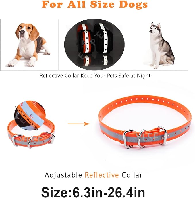 Dog Collar Strap for Most of Electronic Training Shock Collar - Image 5