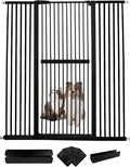 Lumizone Extra Tall Cat Gate 61.02" High Pressure Mounted Extra Wide by Lumizone
