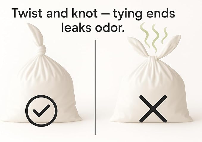 BOS Amazing Odor Sealing Cat Waste Disposal Bags - Image 6