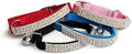 CHUKCHI Soft Velvet Safe Cat Adjustable Collar Bling Diamante by CHUKCHI