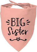 Big Sister Dog Bandanas, Pet Dog Triangle Scarf by Mixrowa