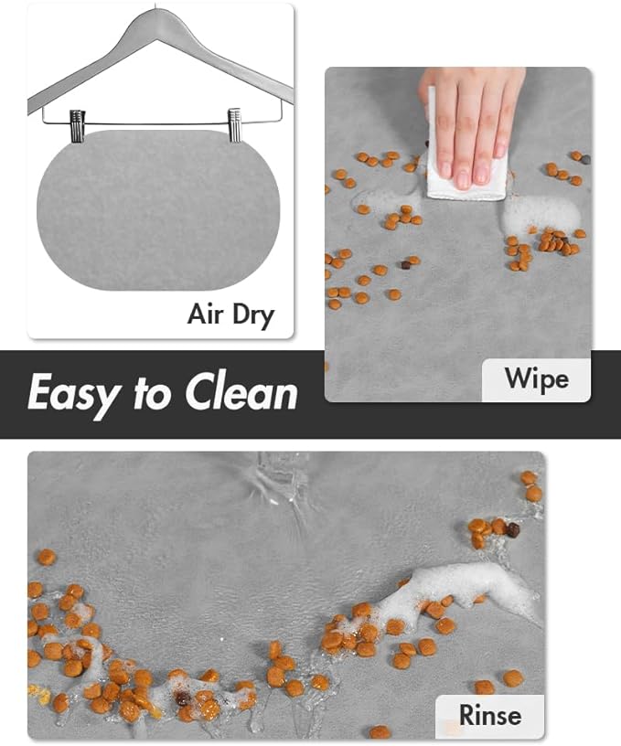 Absorbent Dog Food Mat-Cat Dog Mat - Image 3