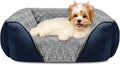 INVENHO Small Dog Bed Rectangle Washable Orthopedic Soft Calming Sleeping by INVENHO