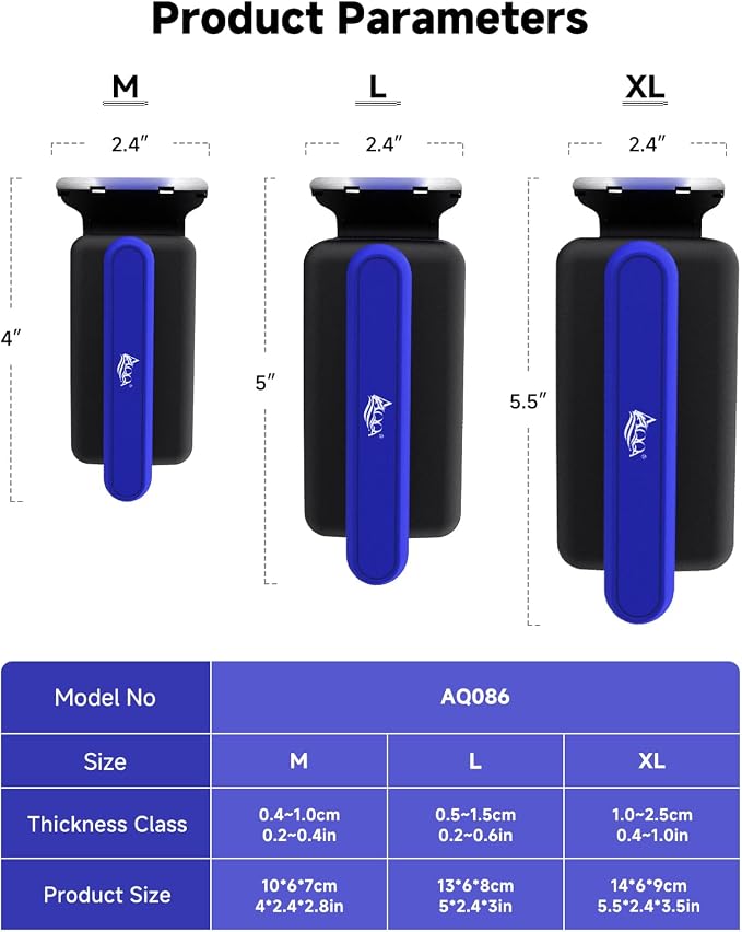 AQQA Magnetic Aquarium Fish Tank Glass Cleaner, Dual-Blades Algae Scraper Glass - Image 8