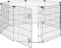 Amazon Basics Portable Foldable Octagonal Metal Exercise Dog Playpen, by AmazonBasics