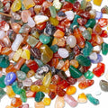 YATOJUZI Colorful Agate Aquarium Gravel Rocks Mix-color Bulk Wholesale Tumbled by YATOJUZI