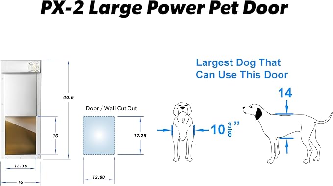 Power Pet WiFi Automatic Electronic Pet Door by High Tech Pet - Image 8