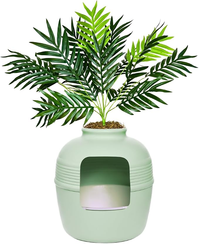 Good Pet Stuff Hidden Litter Box Planter, Decorative Cat Litter Enclosure by TheGoodPetStuffCompany