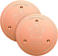 Mellbree 2-Pack Bird Bath Copper Disk, 0.6mm Reinforced 99.99% Pure Copper by Mellbree