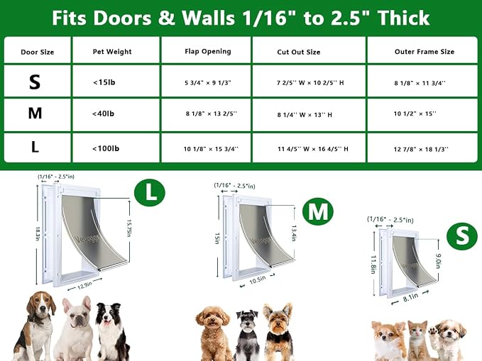 Pet Door Dog Door Easy Install - Image 6
