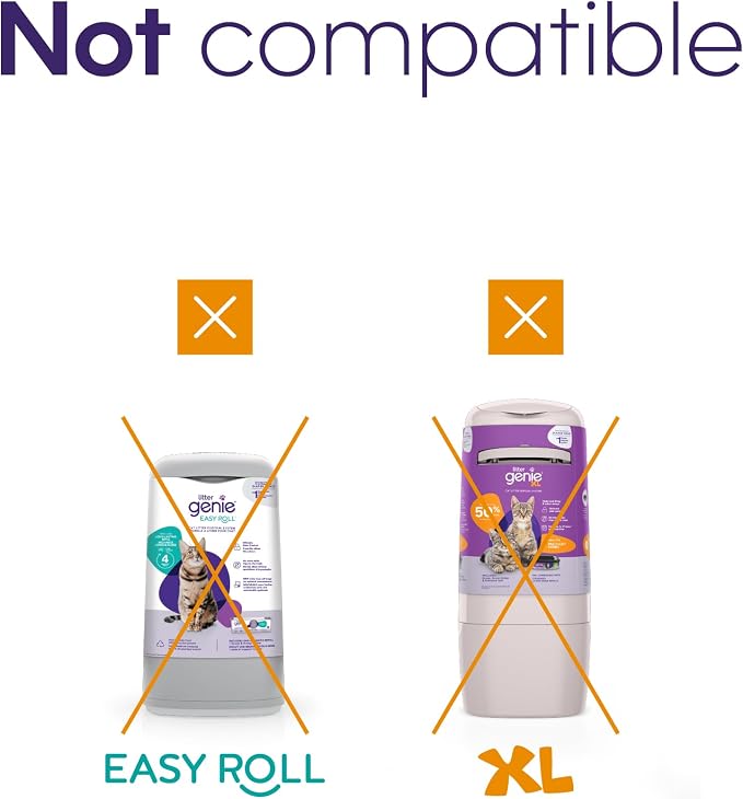 Litter Genie Eco Refills | Compostable Cat Litter Bags Jumbo 1-pack | Up to 4 - Image 5