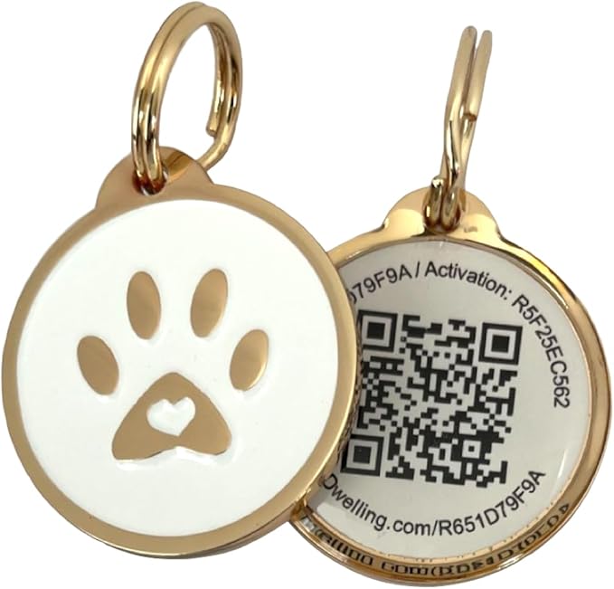 Pet Dwelling QR Pet Tag – Easy Scan Instant Location Alerts, Online Pet Profile by PetDwellingSmartQRPetIDTags