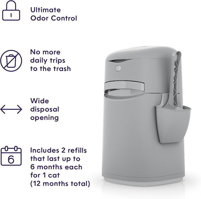 Bundle of Litter Genie Easy Roll Pail | Cat Litter Box Waste Disposal System - Image 3