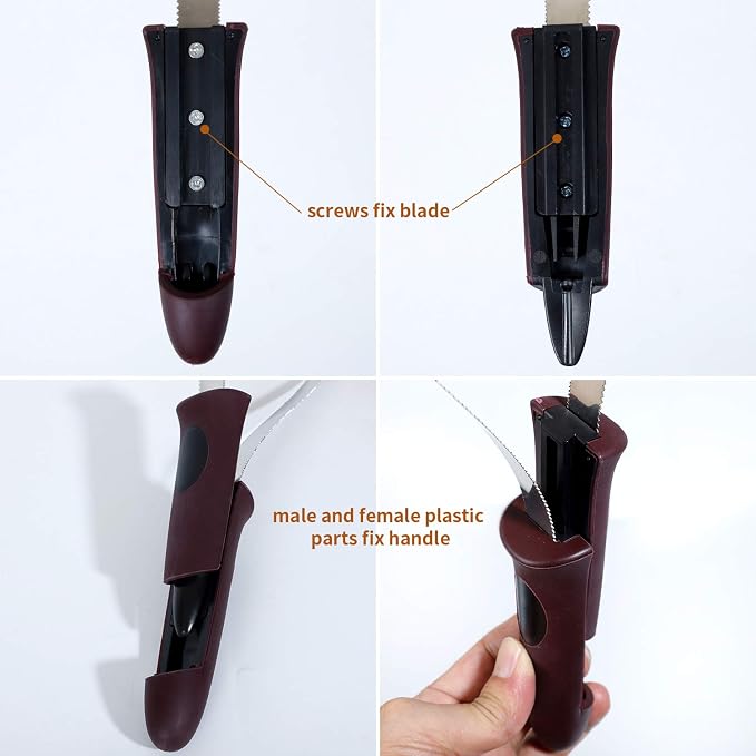 Dual-Sided Shedding Blade with Stainless Steel Blade De-Shedding Tool - Image 5