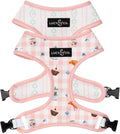 Lucy & Co. Sipping Slowly Reversible Dog Harness, Adjustable Comfort Fit by LucyCo