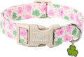 St Patricks Day Dog Collar for Medium Dogs by Babolepet