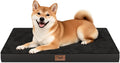 Plush Dog Bed for Medium Dogs, Waterproof Dog Crate Mat Orthopedic Egg Crate by TailStories