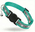 Cat Collar Breakaway, Reflective Kitten Collar by ODOKELE