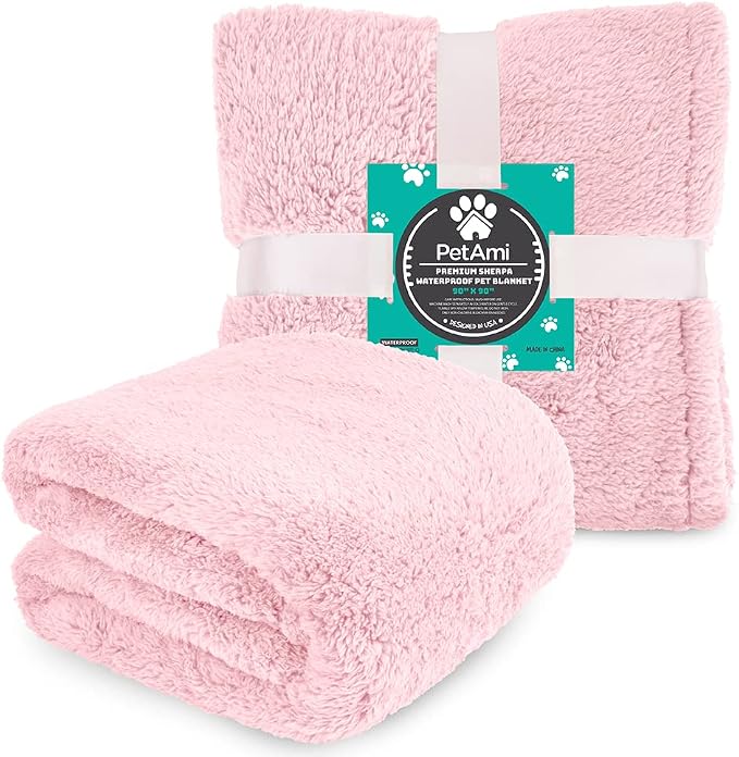 PetAmi Fluffy Waterproof Dog Blanket - Image 8