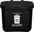Hanging Wastebasket for Trash by RecyclingRules
