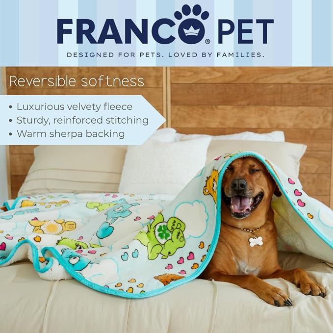 Franco Pet Care Bears XL Oversized Super Soft Cozy Waterproof Sherpa-Backed - Image 5