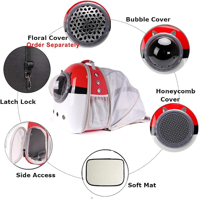 Back Expandable Cat Carrier Backpack - Image 3