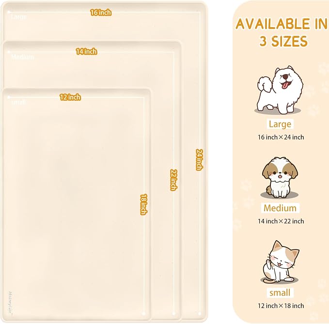 MateeyLife Silicone Cat & Dog Food Mat - Image 3