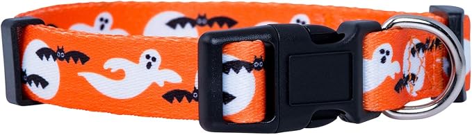 Native Pup Halloween Dog Collar- Spooky Fall Themed Horror Costume Collars- by NativePup