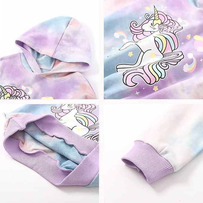 WELAKEN Sweatshirts for Girls Toddler & Kids II Little Girl's Pullover Tops - Image 4