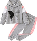 Toddler Baby Girls Clothes Long-sleeve Tie Dye Hoodie Sweatshirt Pants Hooded by Axumity