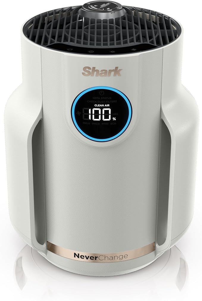 Shark Air Purifier for Home, NeverChange Compact Pro, for Bedroom, Home Office by Shark