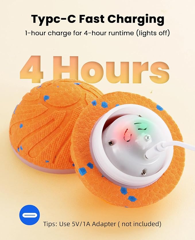 Smart Interactive Dog Balls, Automatic Moving Ball - Image 6