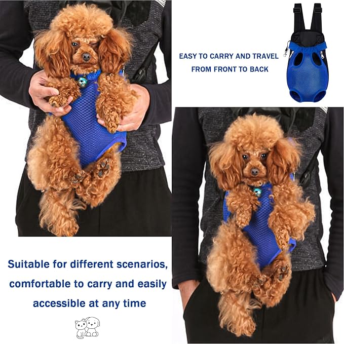 Pet Carrier Backpack, Adjustable Pet Front Carriers - Image 6