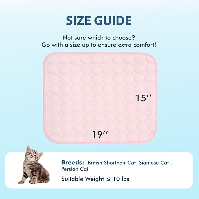 MICROCOSMOS Summer Cooling Mat & Sleeping Pad- Water Absorption Top, Easy Carry - Image 7