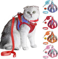 JSXD Cat Harness, Leash and Collar Set, Escape Proof Kitten Vest Harness by JSXD